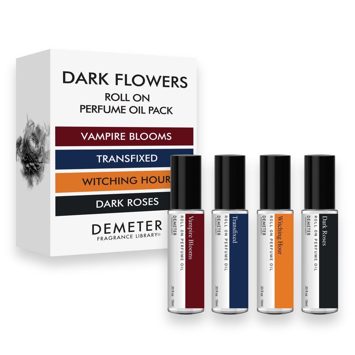 Dark Flowers Roll On Perfume Oil Set – Demeter Fragrance Library