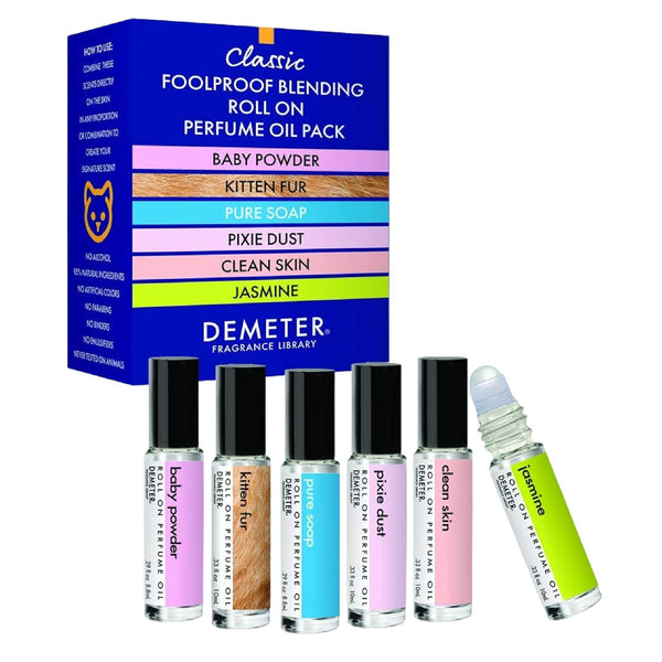 Classic Perfume Oil Roll on Set | Foolproof Blending – Demeter