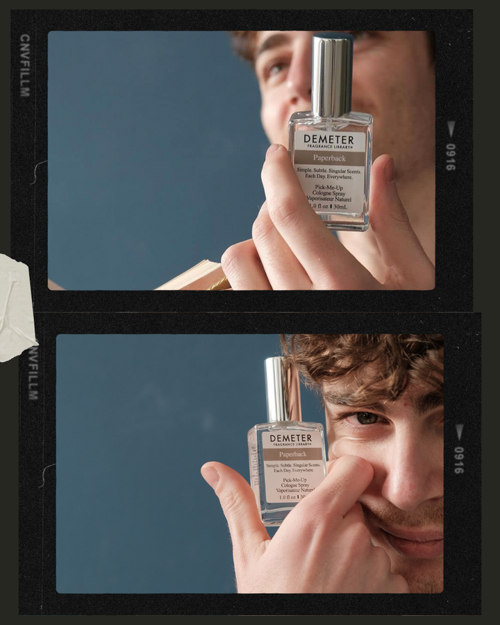Paperback Cologne Spray