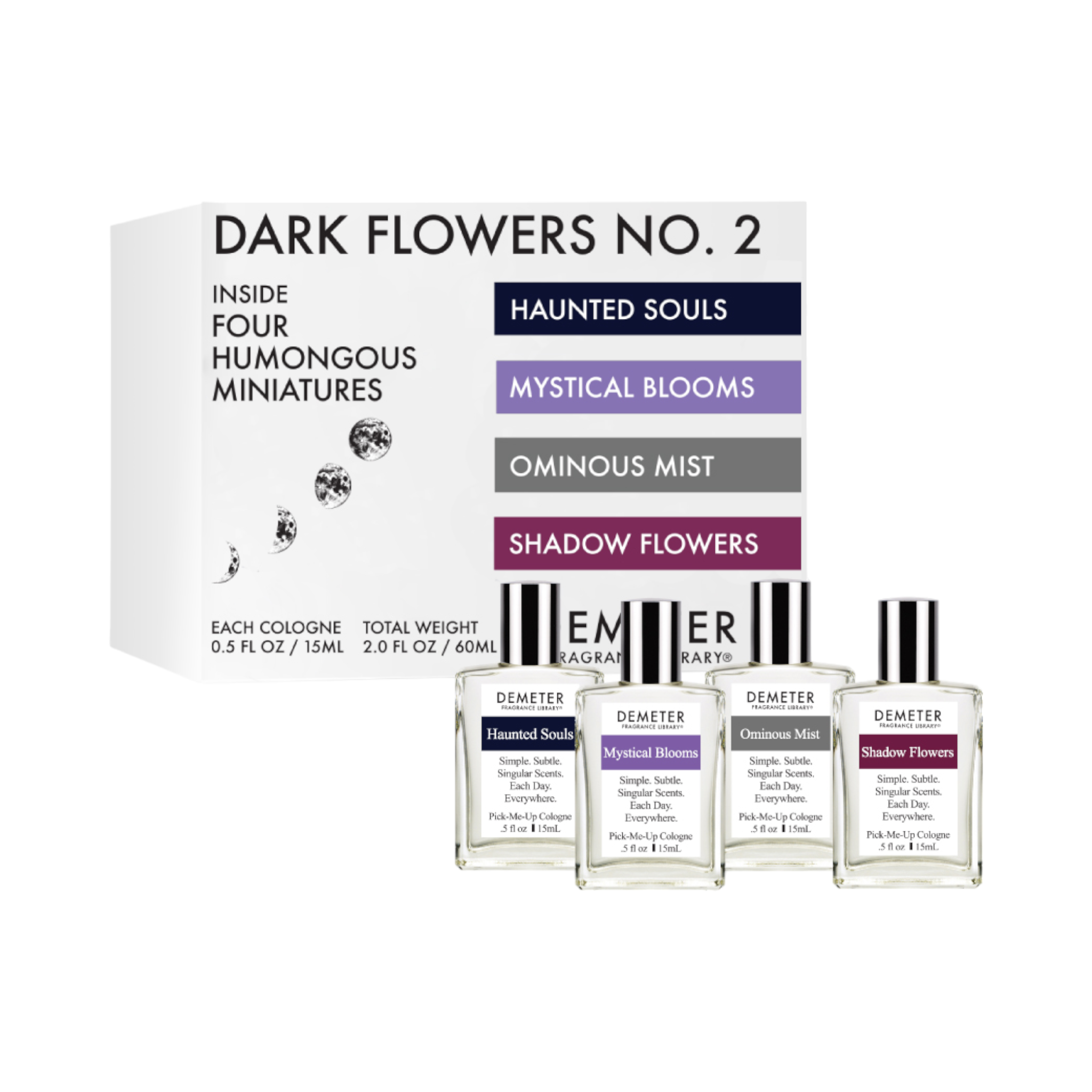 Dark Flowers No. 2 Humongous Mini Set – Demeter Fragrance Library Dark Flowers No. 2 Humongous Mini Set – Demeter Fragrance Library