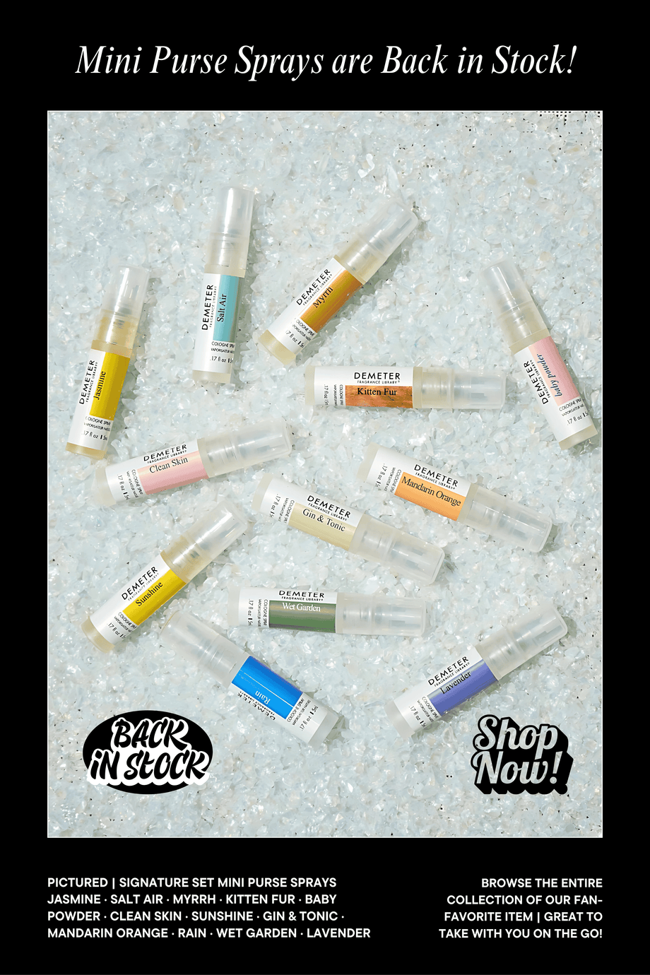 德米特香水– Demeter Fragrance Library