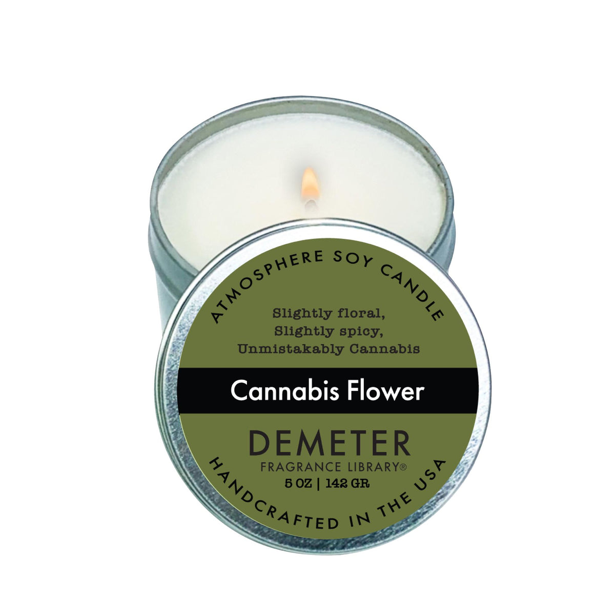 Cannabis Flower Soy Candle – Demeter Fragrance Library